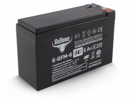 Тяговый аккумулятор RuTrike 6-GFM-6 (12V6A/H C20)